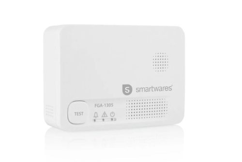 Smartwares FGA-1305 - Carbon monoxide detector, (10-year lifespan)